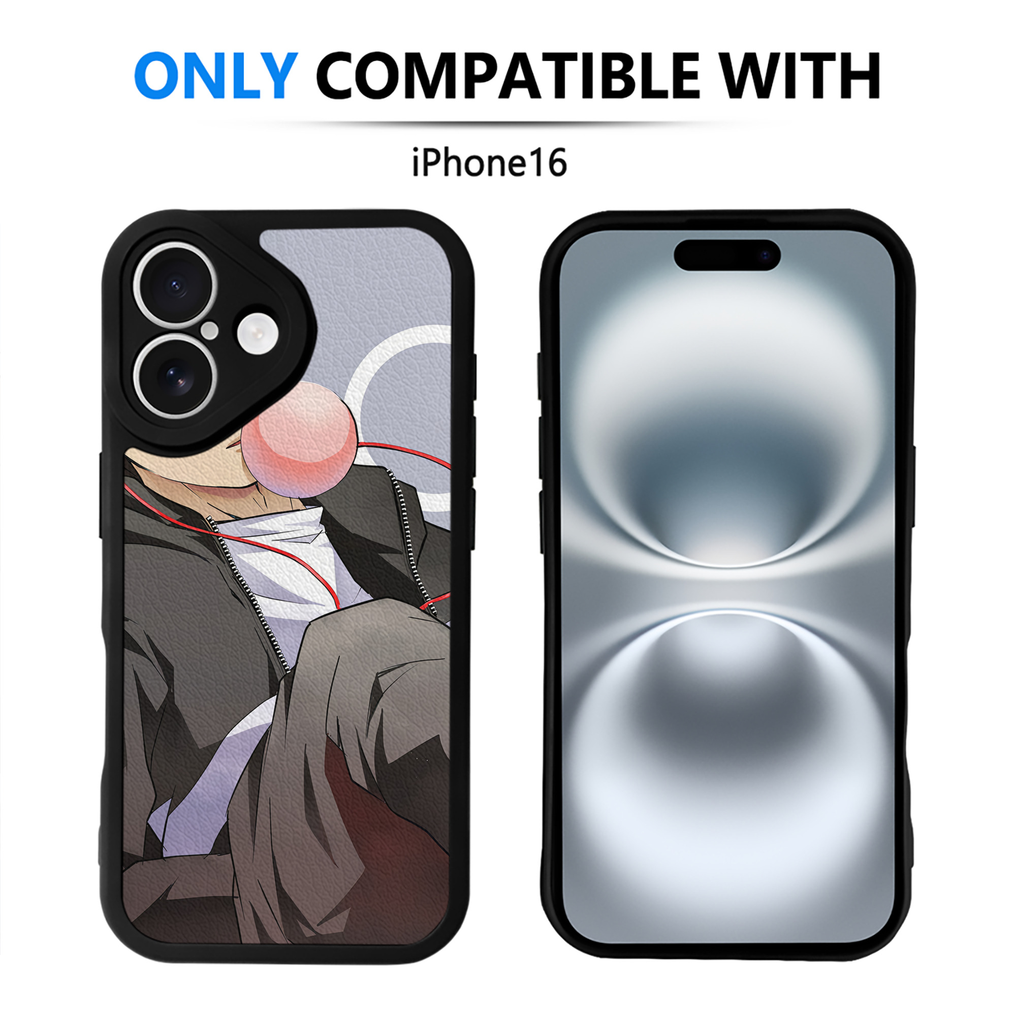 （画像用） SPY×FAMILY间谍家家酒 【iPhone 16シリーズ対応】シリコンスマホケース（レザー調） 材質：シリコン